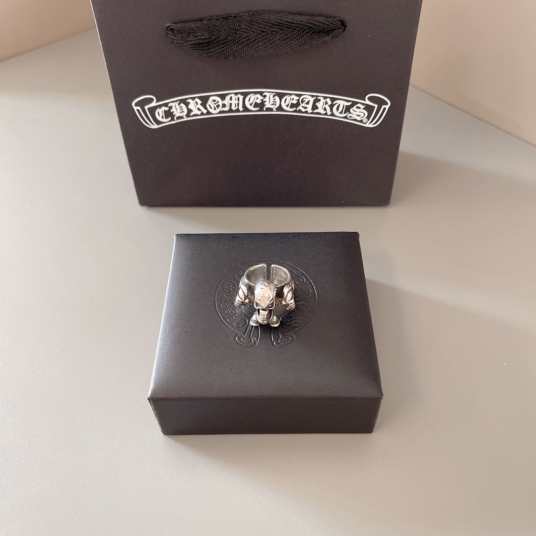 Martin Graham ring in polished metal-tone – main product view