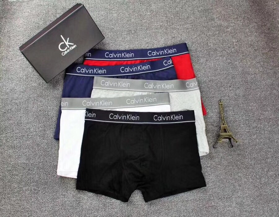 Calvin Klein Classic Colour Men's Trunk Underwear - 3-Piece Box