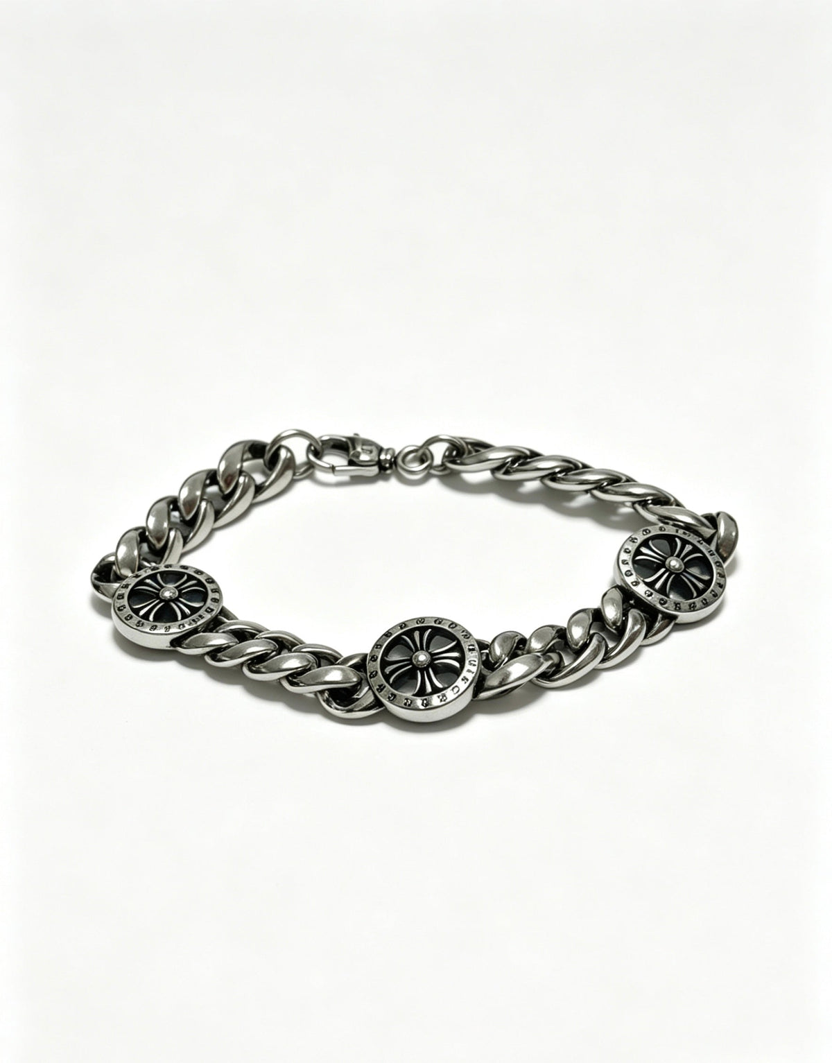 Martin Graham bracelet in polished metal-tone – main product view