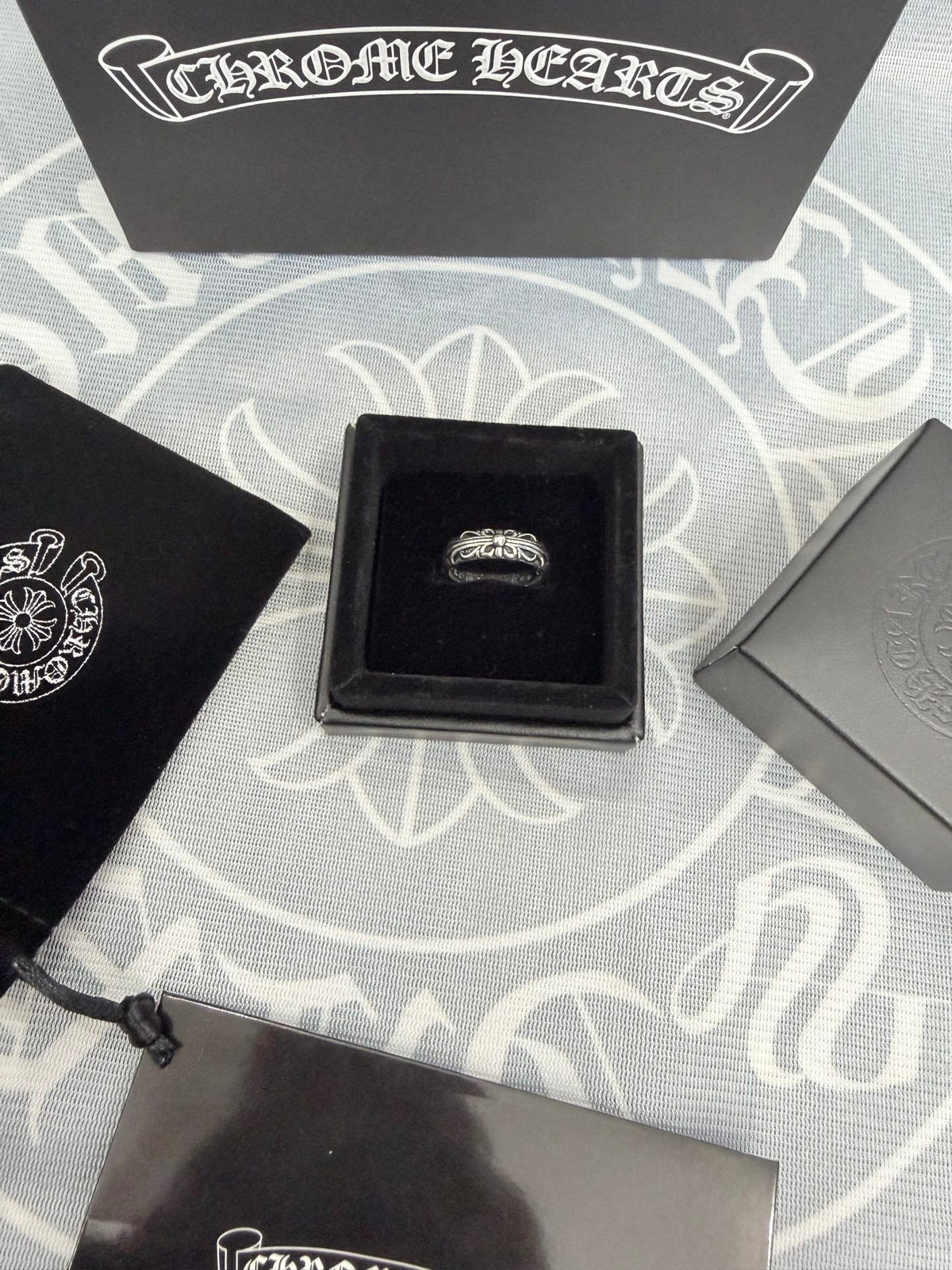 Martin Graham ring in polished metal-tone – main product view