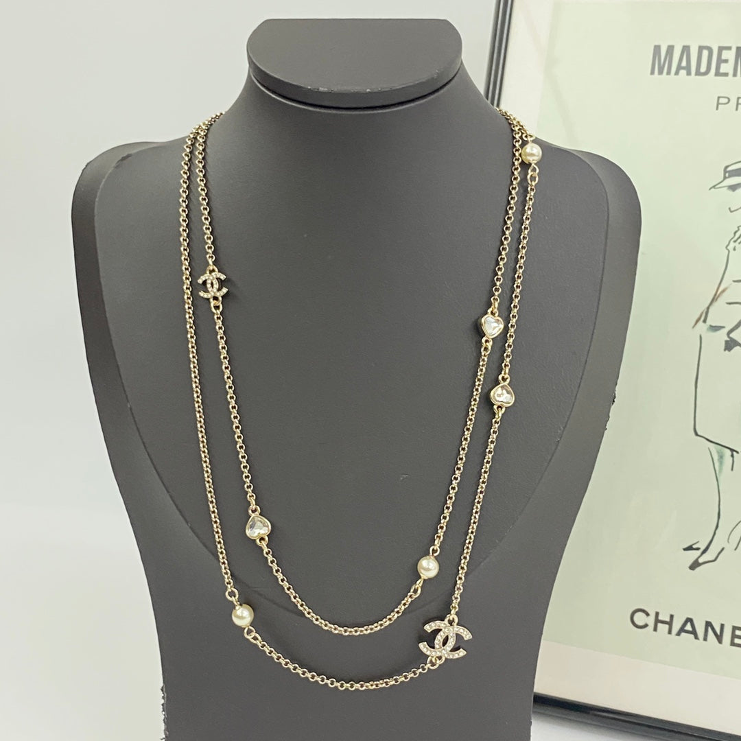 Martin Graham pendant necklace in polished metal-tone – main product view