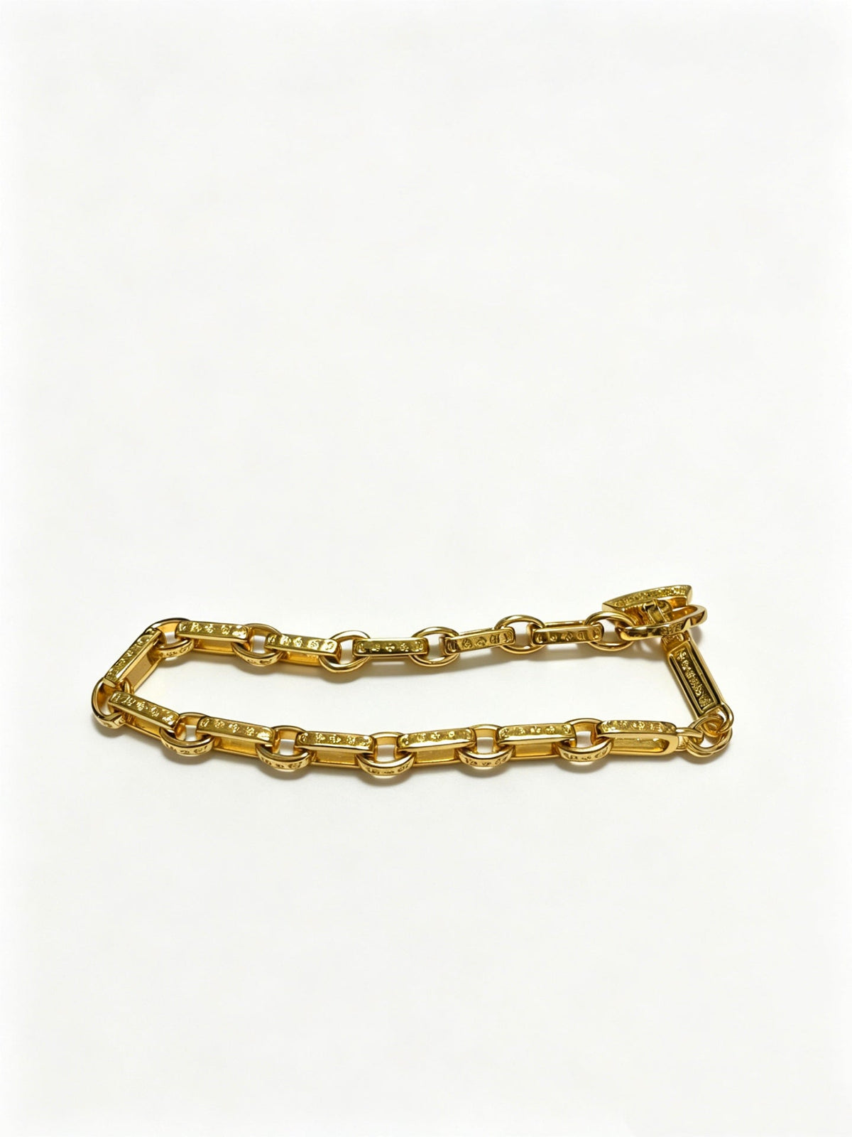 Martin Graham bracelet in polished metal-tone – main product view