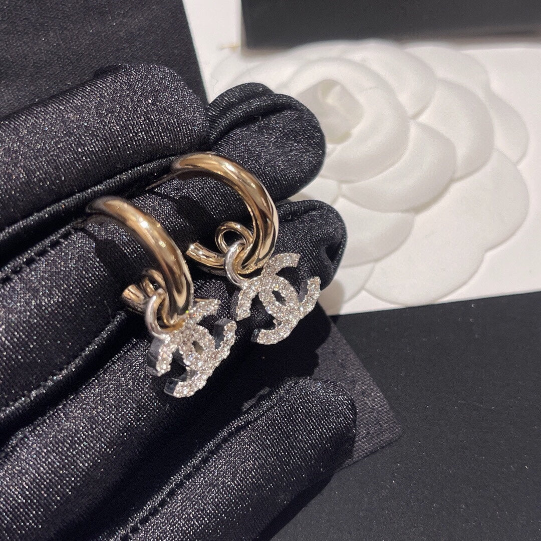 Martin Graham earrings in polished metal-tone – main product view