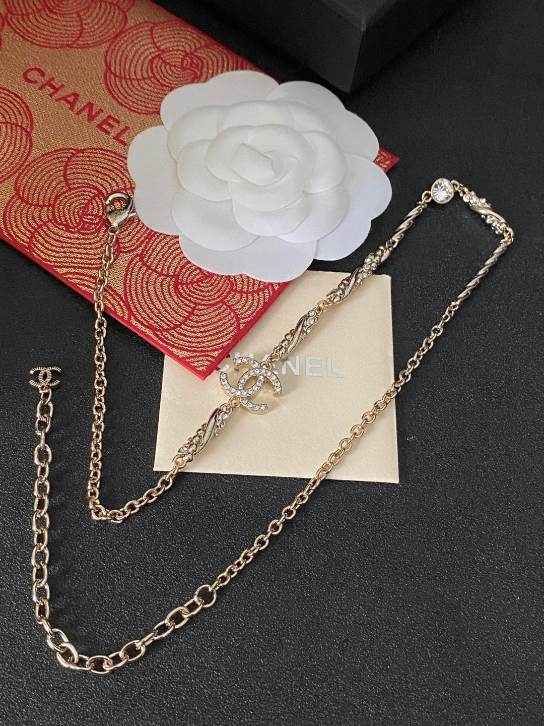 Martin Graham pendant necklace in polished metal-tone – main product view