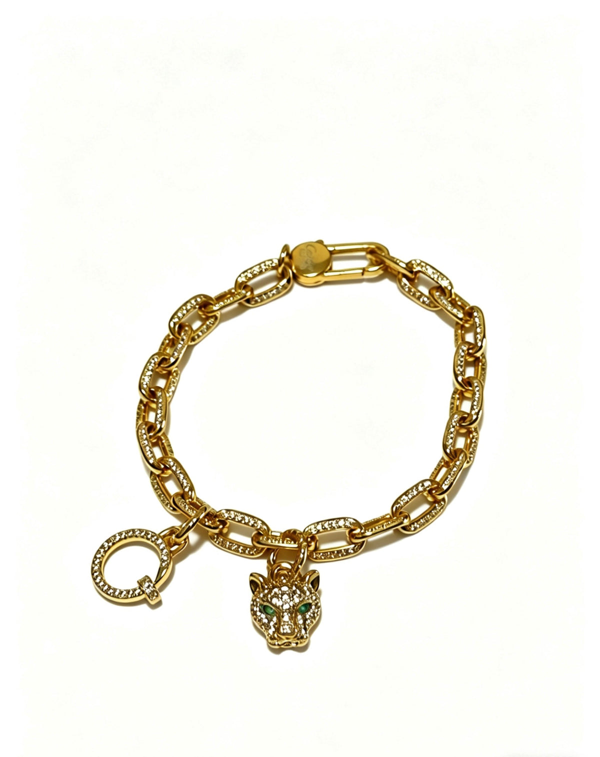 Martin Graham bracelet in polished metal-tone – main product view