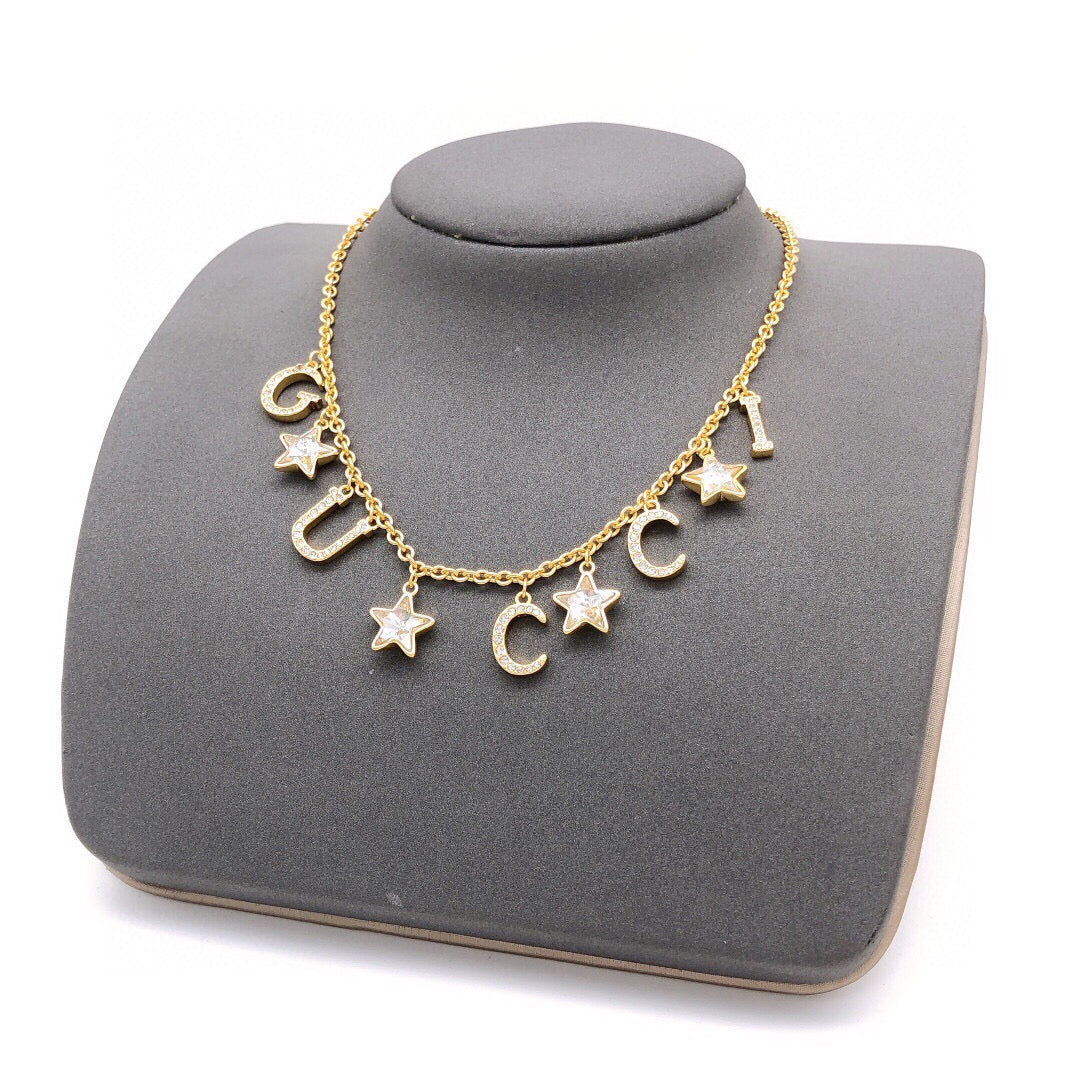 Martin Graham pendant necklace in polished metal-tone – main product view
