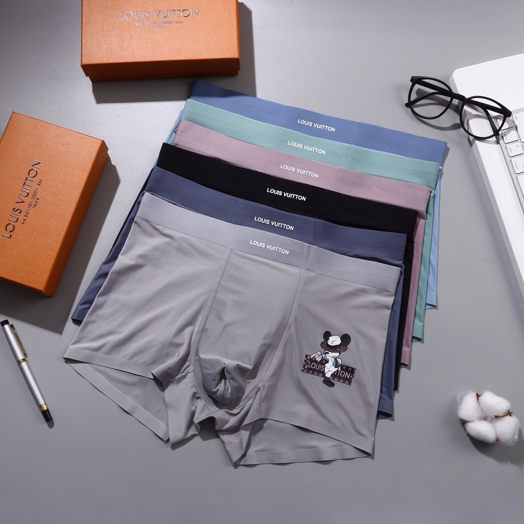 Louis Vuitton Character Patch Men's Boxer Briefs - 3-Piece Box