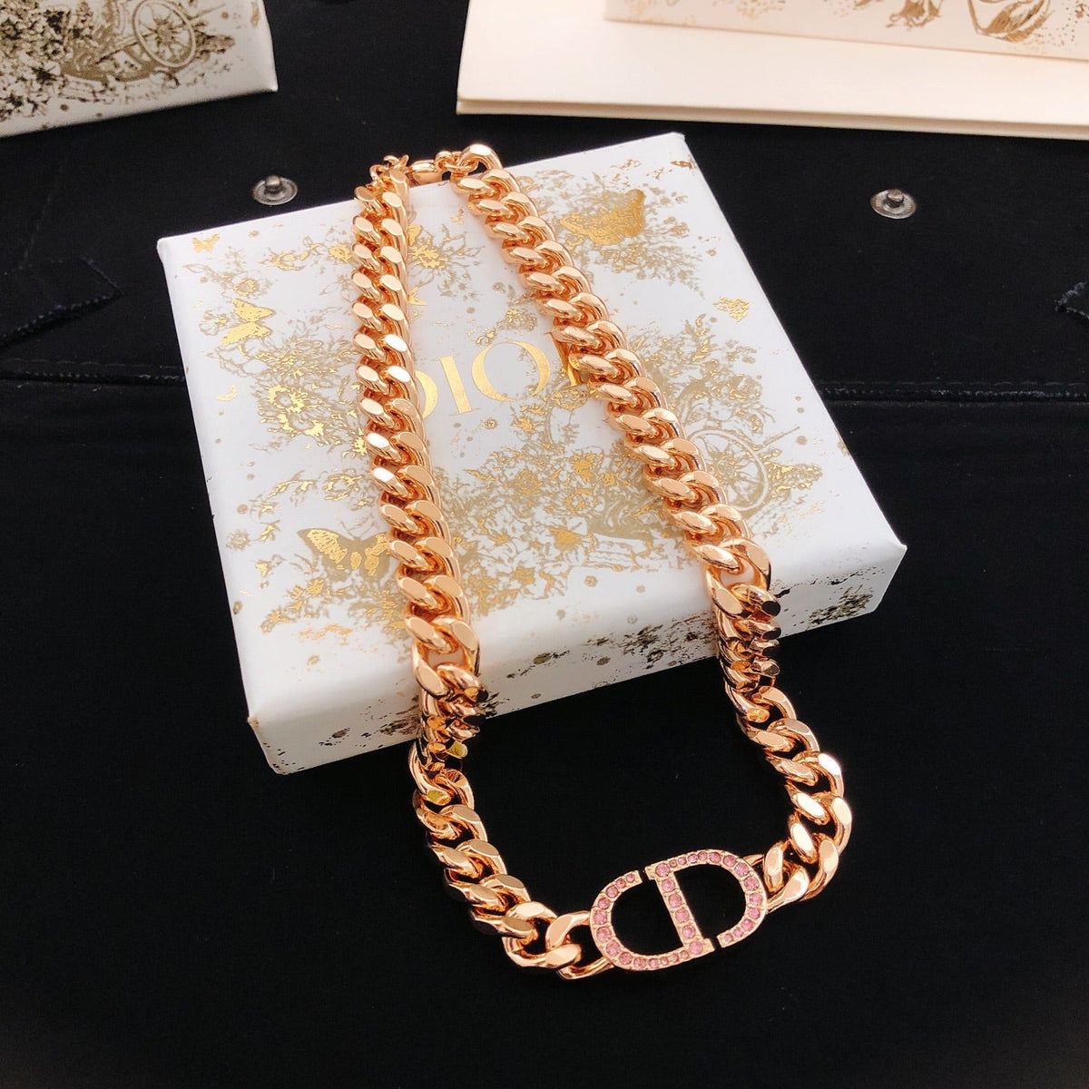 Martin Graham pendant necklace in polished metal-tone – main product view