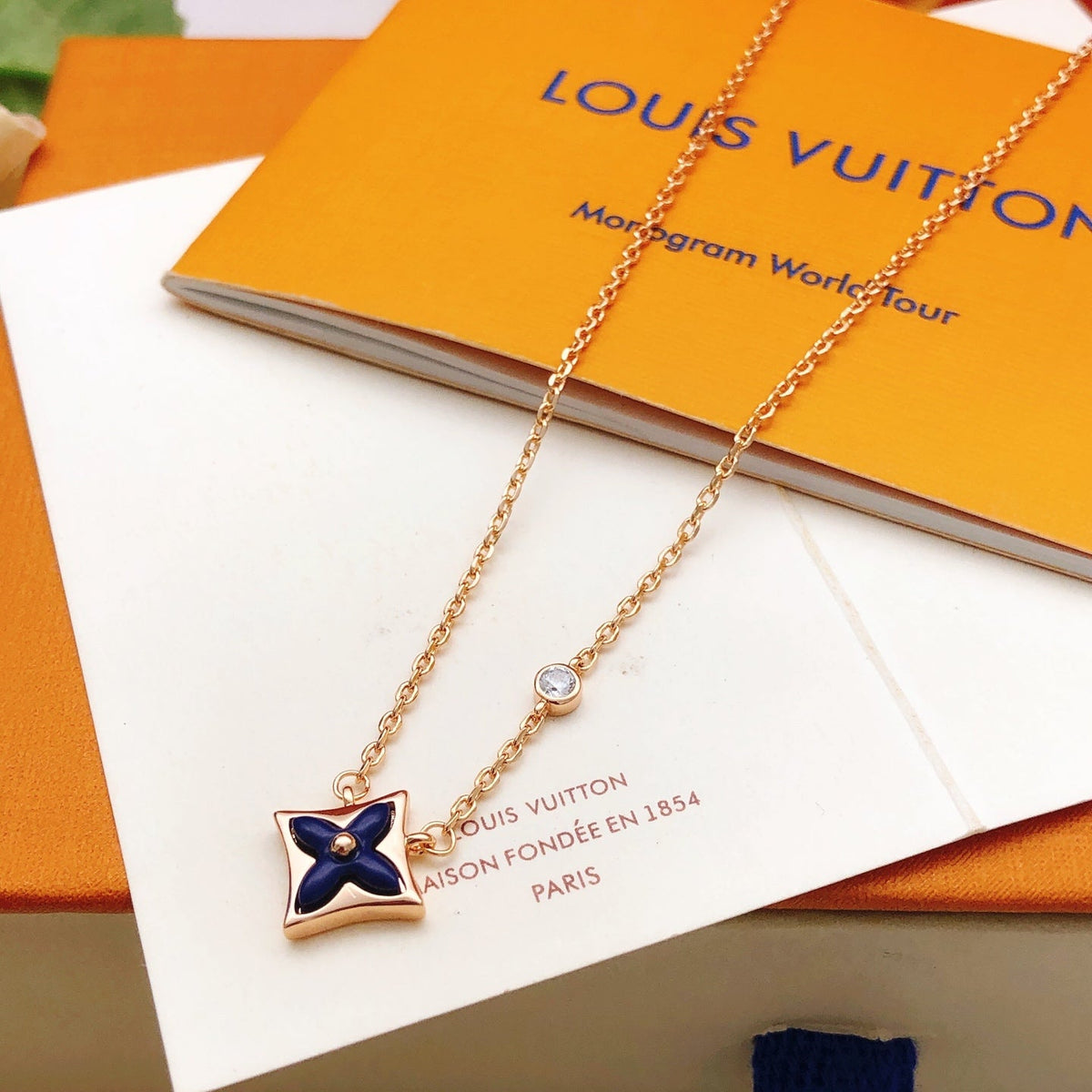 Martin Graham pendant necklace in polished metal-tone – main product view