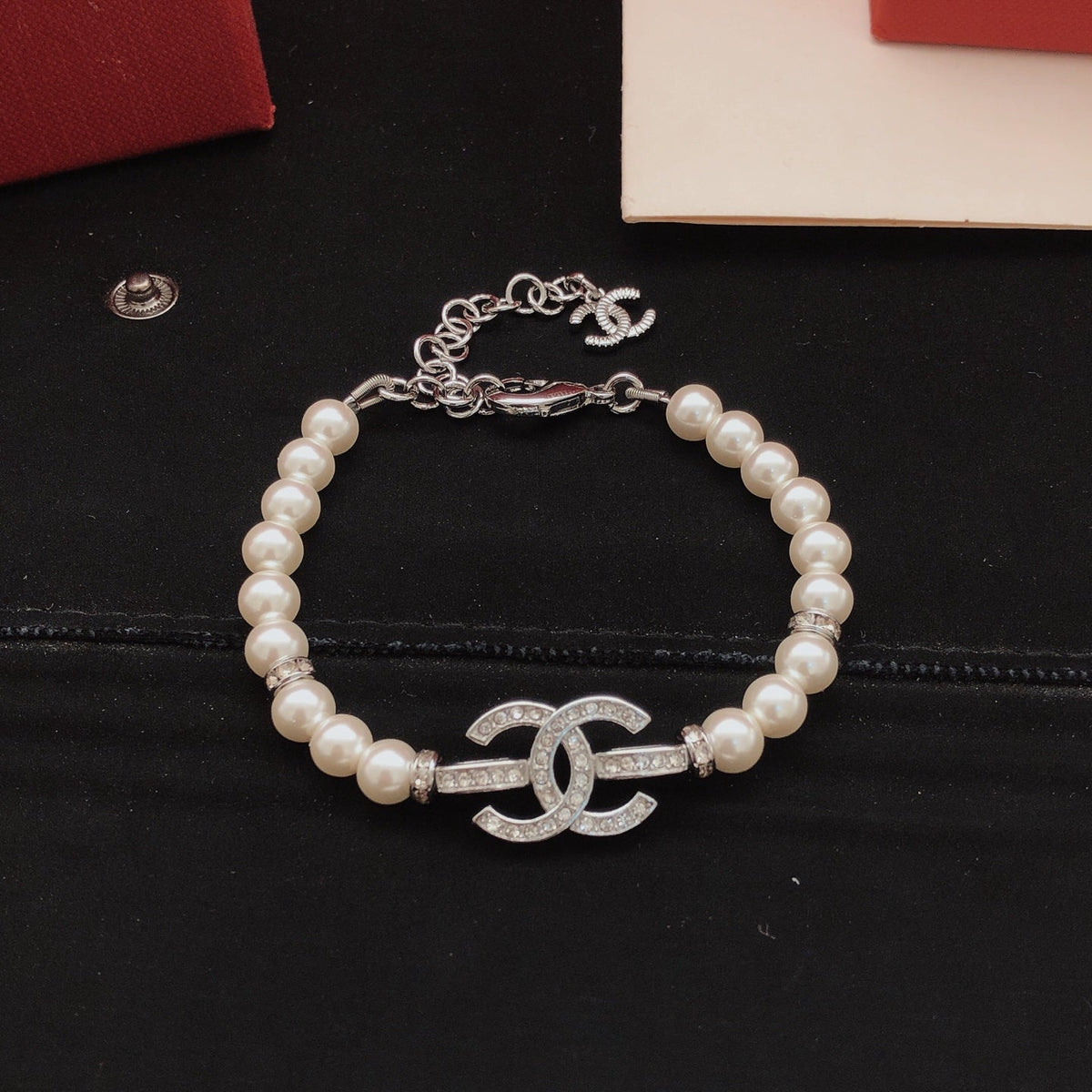 Martin Graham bracelet in polished metal-tone – main product view