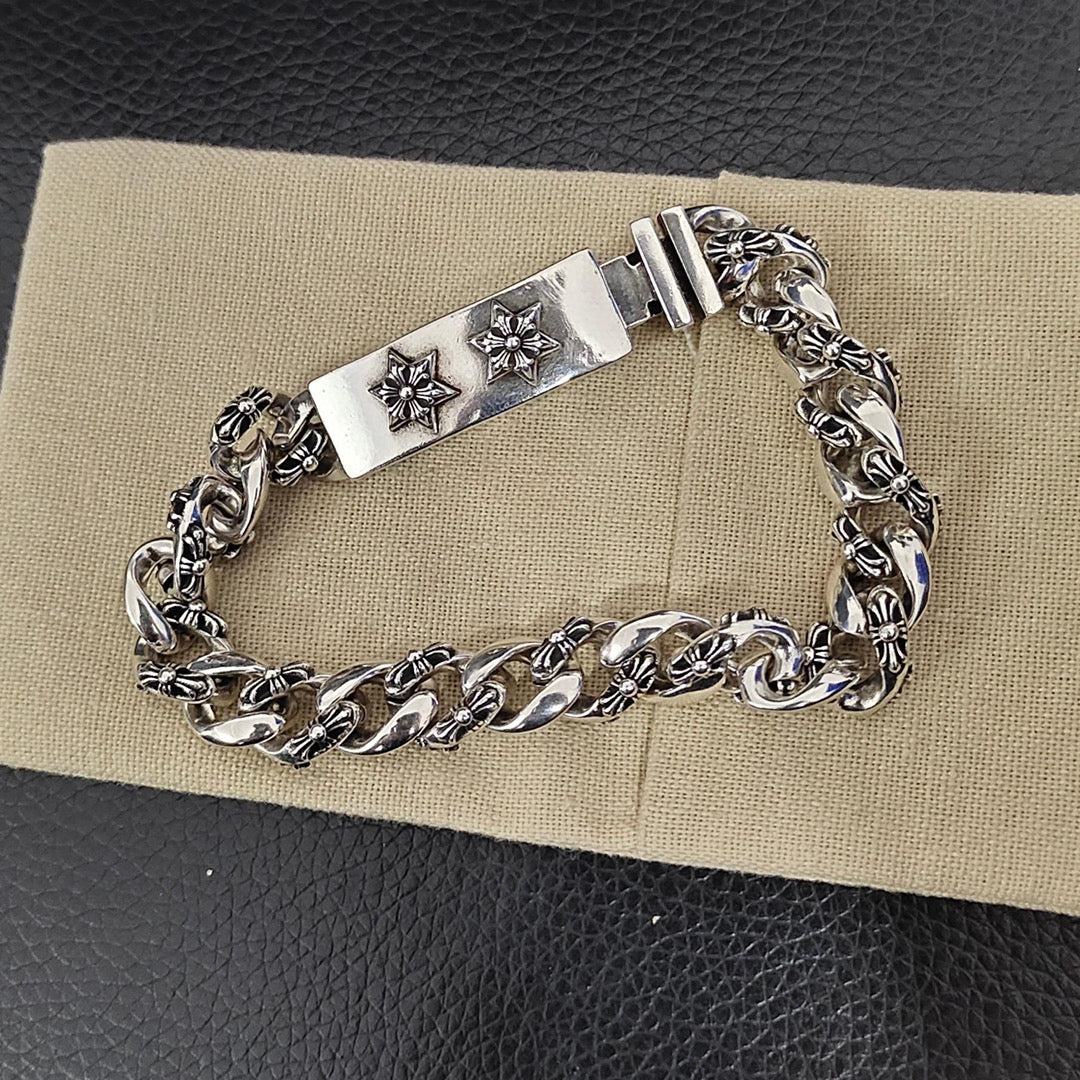 Martin Graham bracelet in polished metal-tone – main product view
