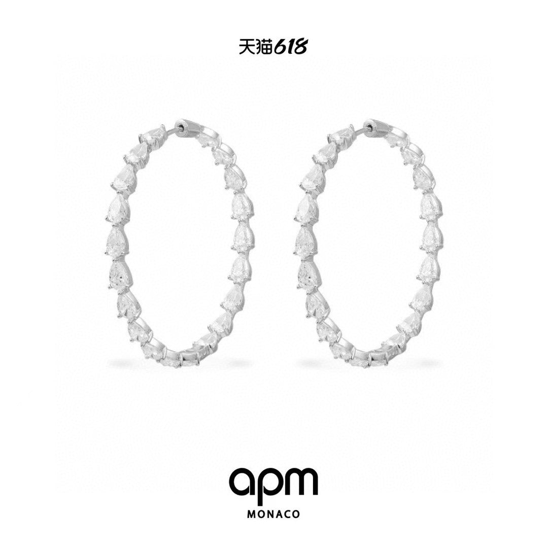 Martin Graham earrings in polished metal-tone – main product view
