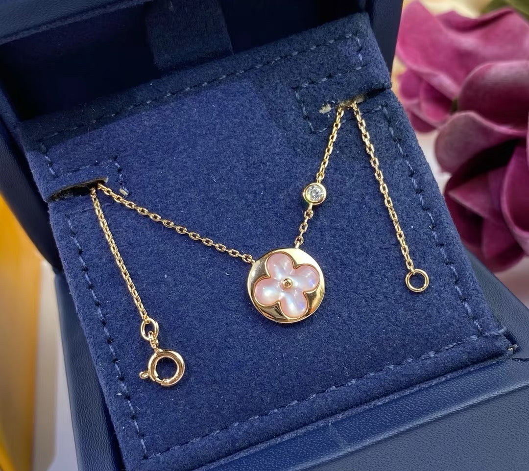 Martin Graham pendant necklace in polished metal-tone – main product view