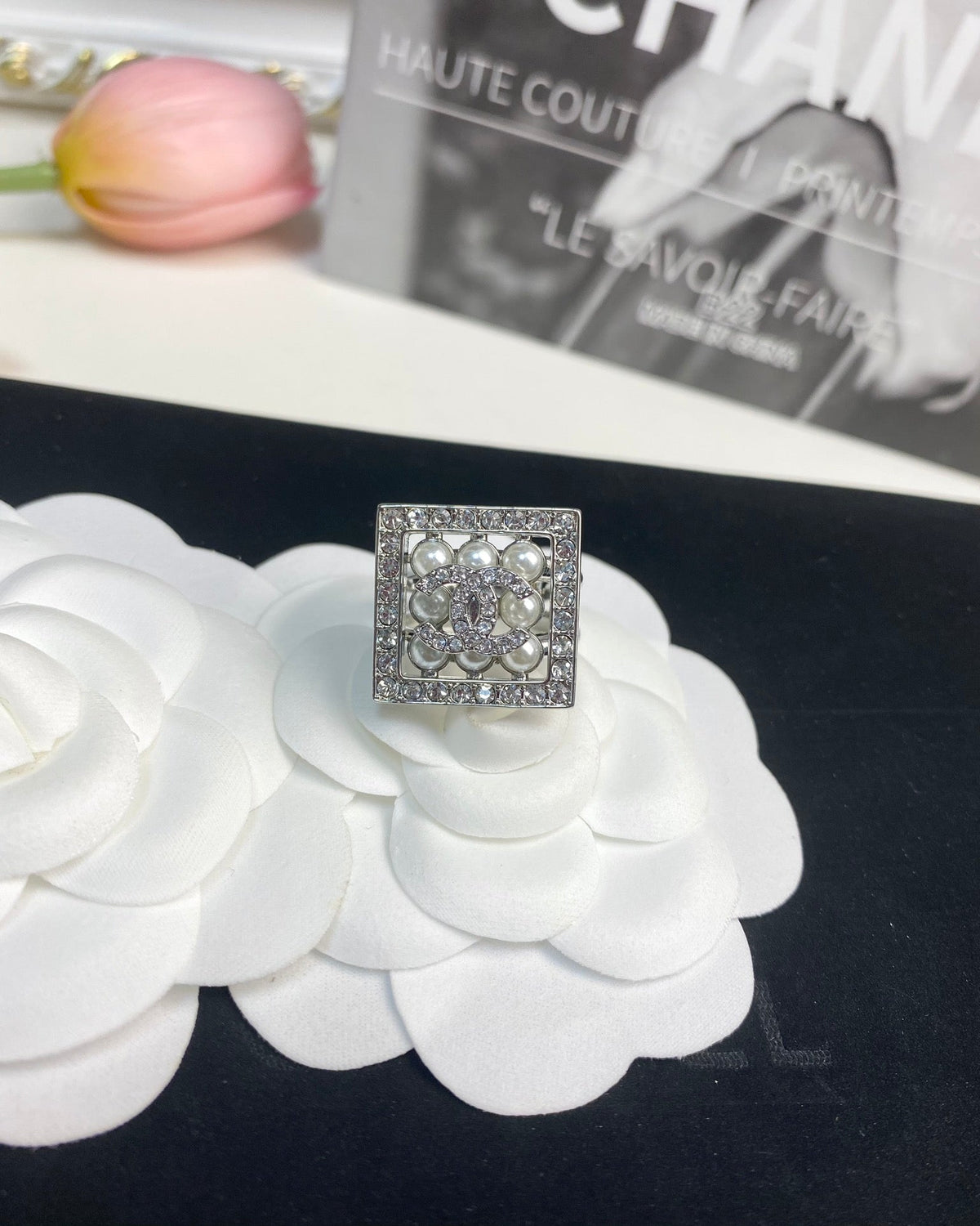 Martin Graham ring in polished metal-tone – main product view