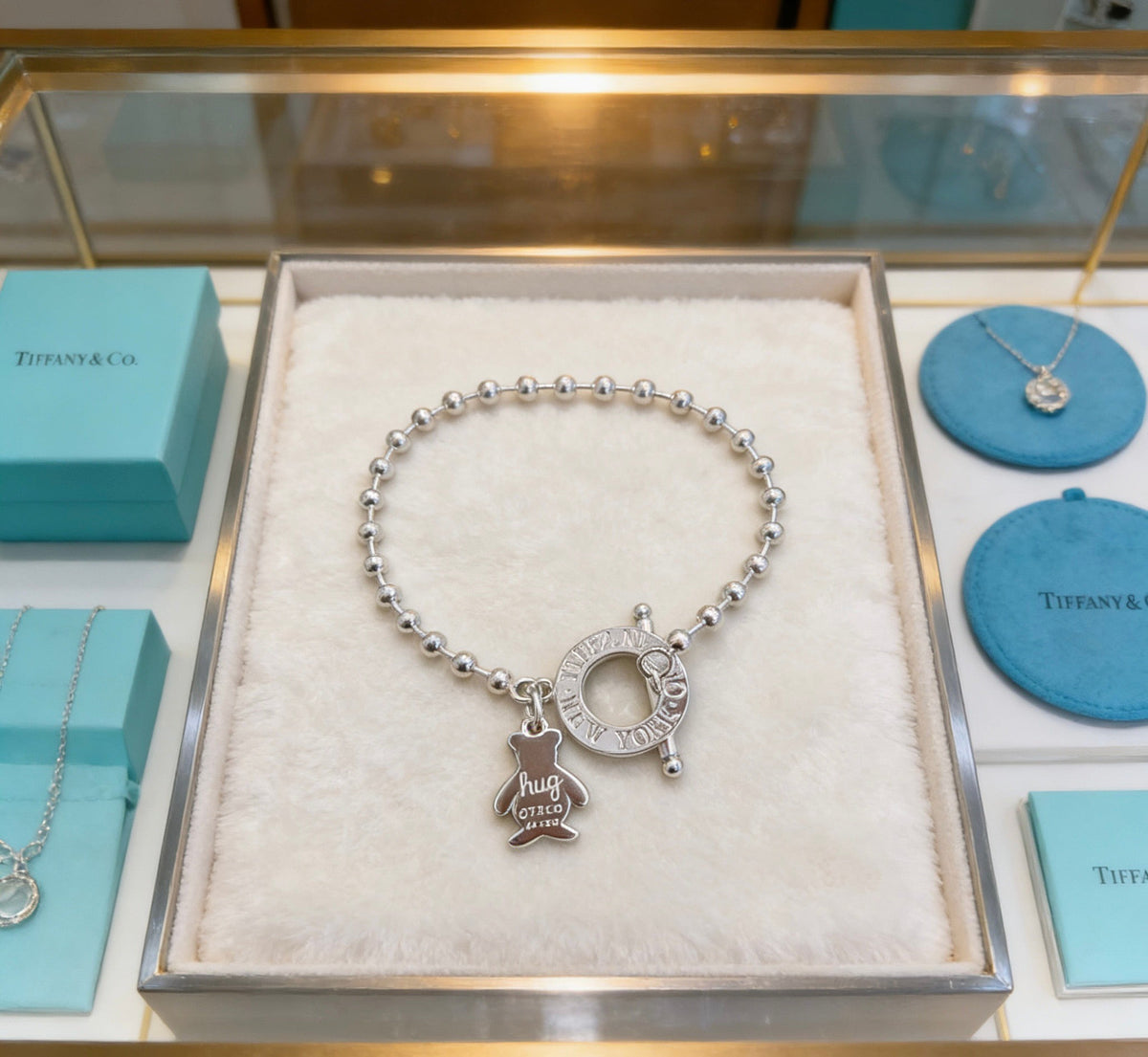 Martin Graham bracelet in polished metal-tone – main product view