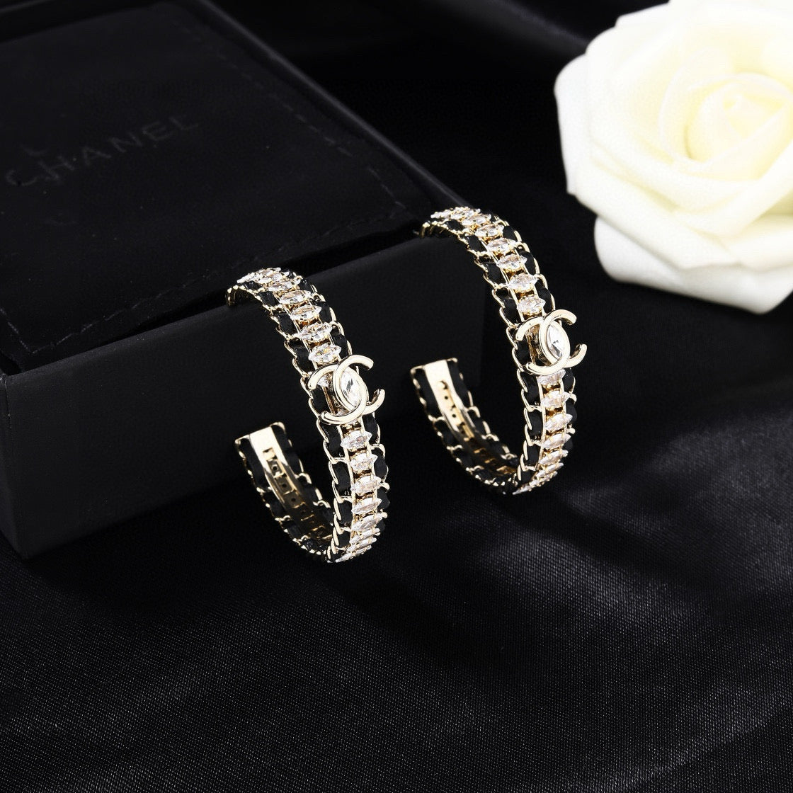 Martin Graham earrings in polished metal-tone – main product view
