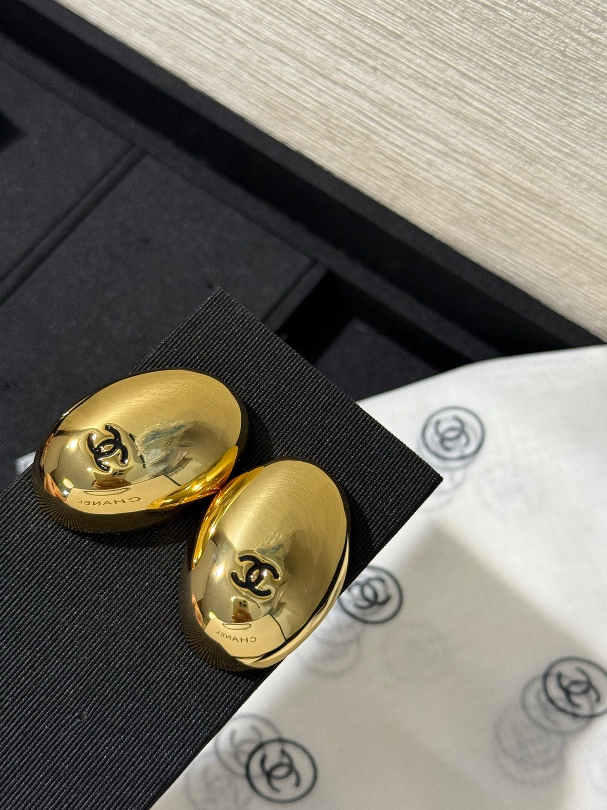 Martin Graham earrings in polished metal-tone – main product view