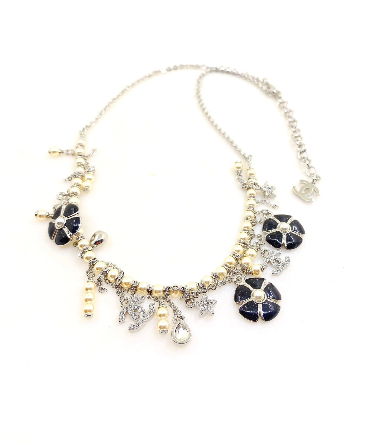 Martin Graham pendant necklace in polished metal-tone – main product view