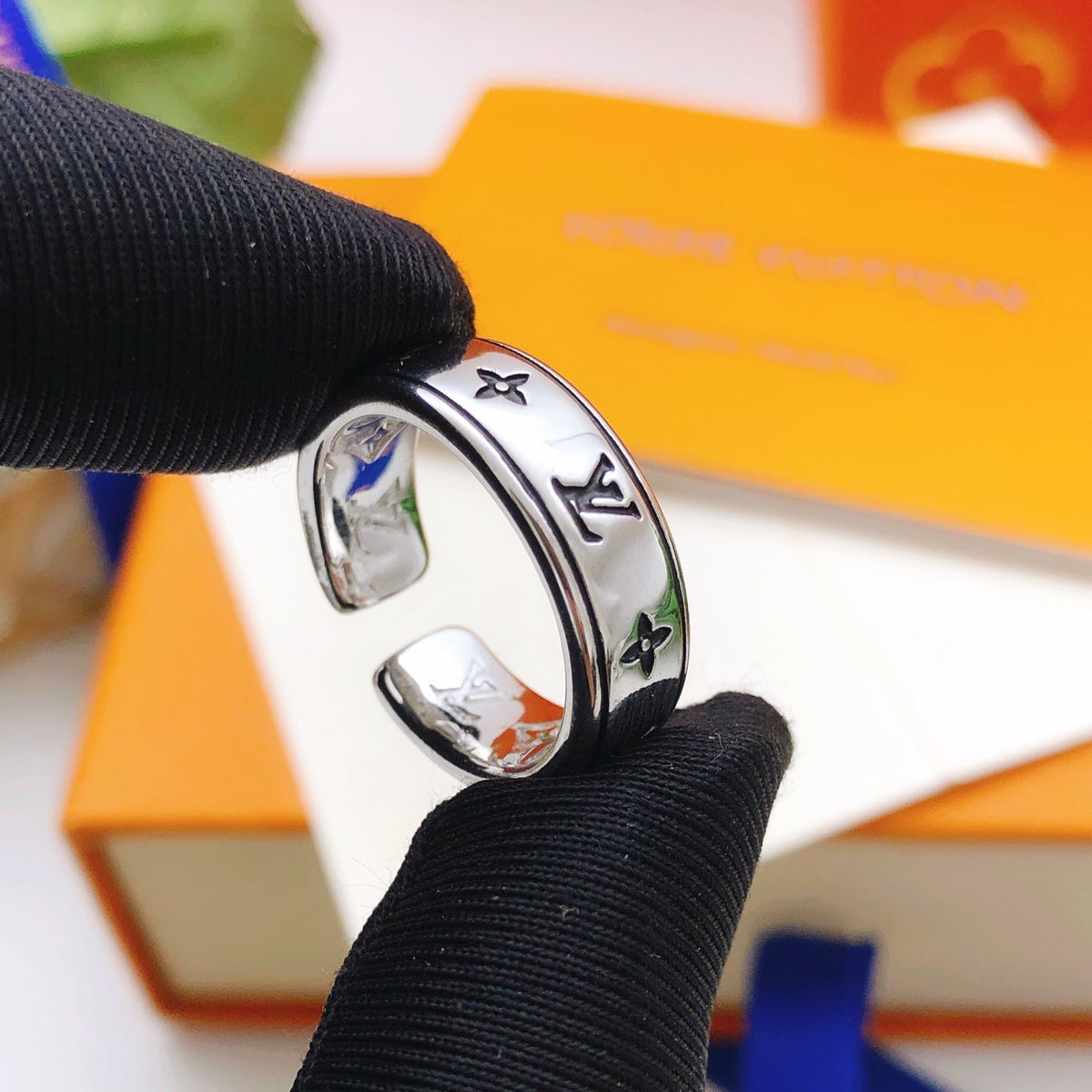 Martin Graham ring in polished metal-tone – main product view