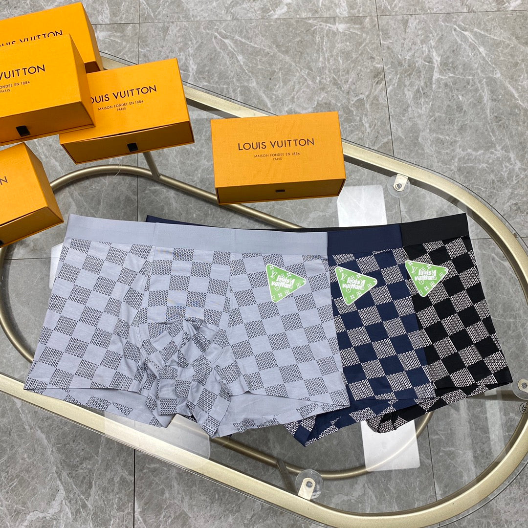 Louis Vuitton Modal Men's Boxer Briefs - 3-Piece Box - Sizes L-XXXL