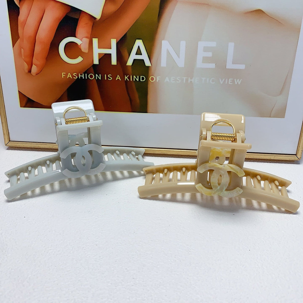 Martin Graham hair accessory in polished metal-tone – main product view