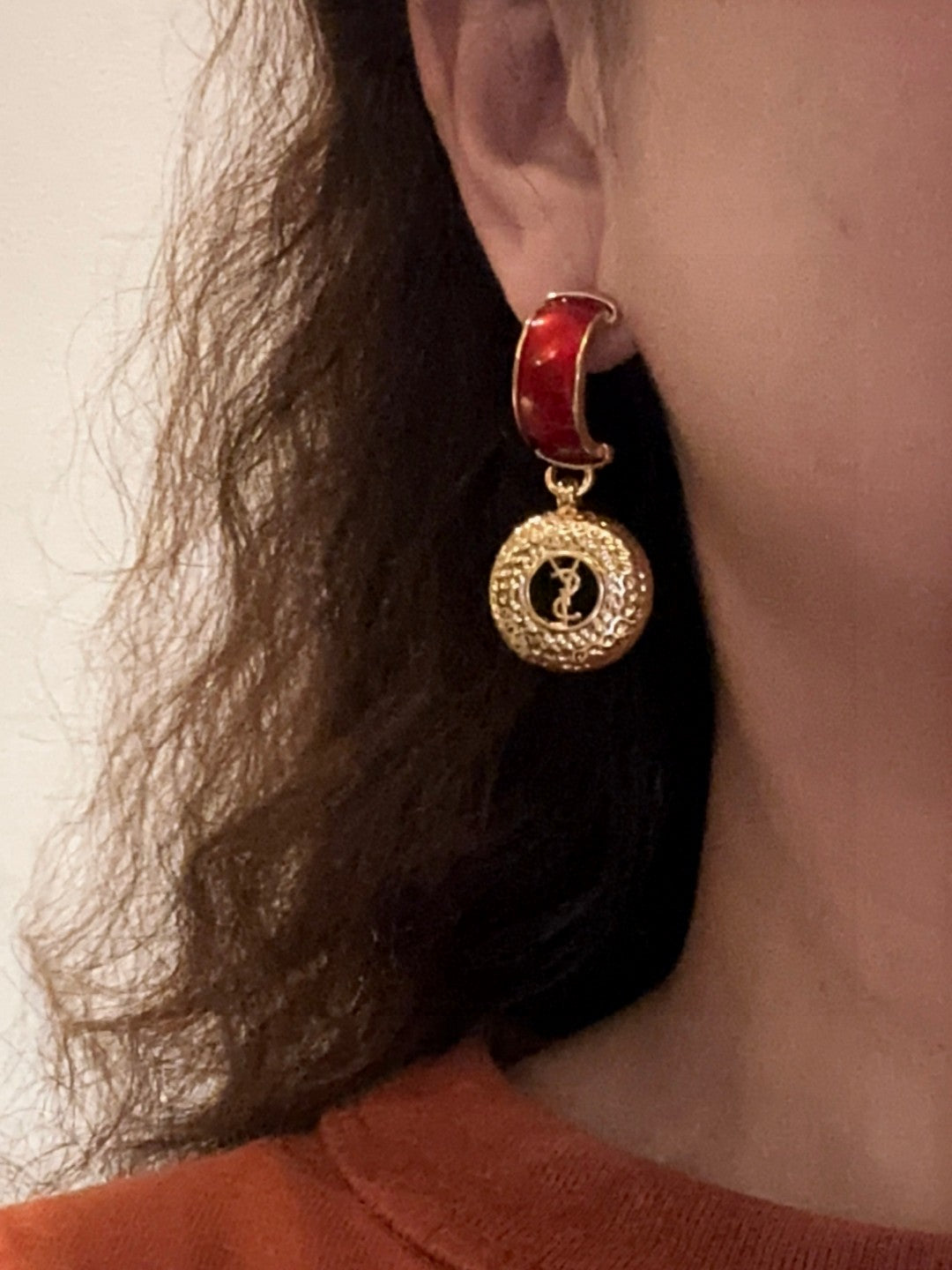 Martin Graham earrings in polished metal-tone – main product view