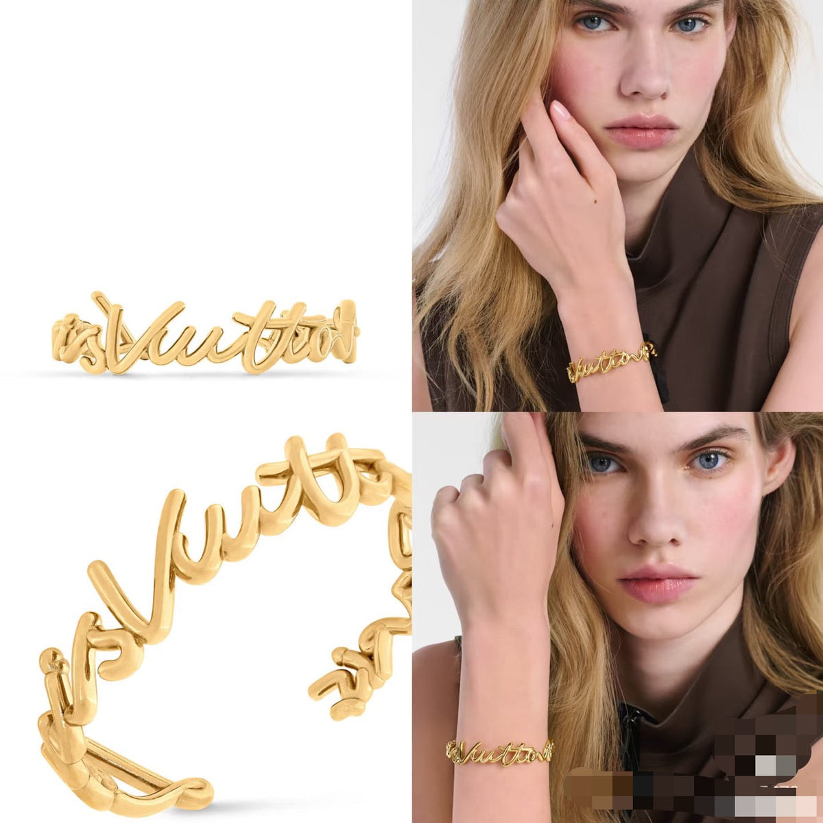 Martin Graham bangle in polished metal-tone – main product view