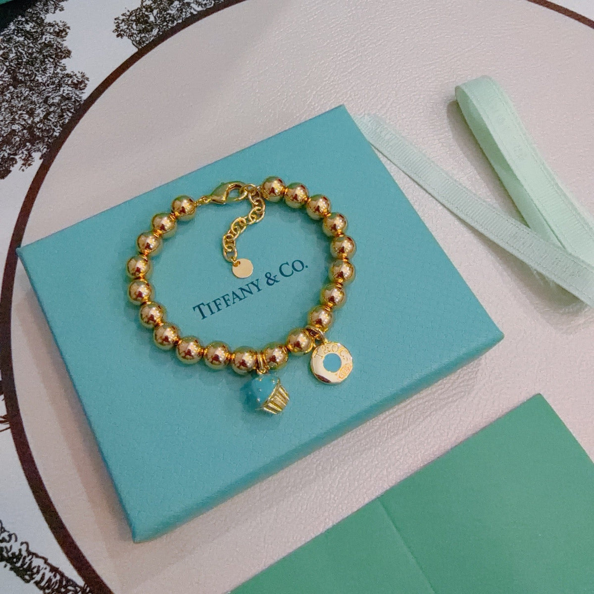 Martin Graham bracelet in polished metal-tone – main product view
