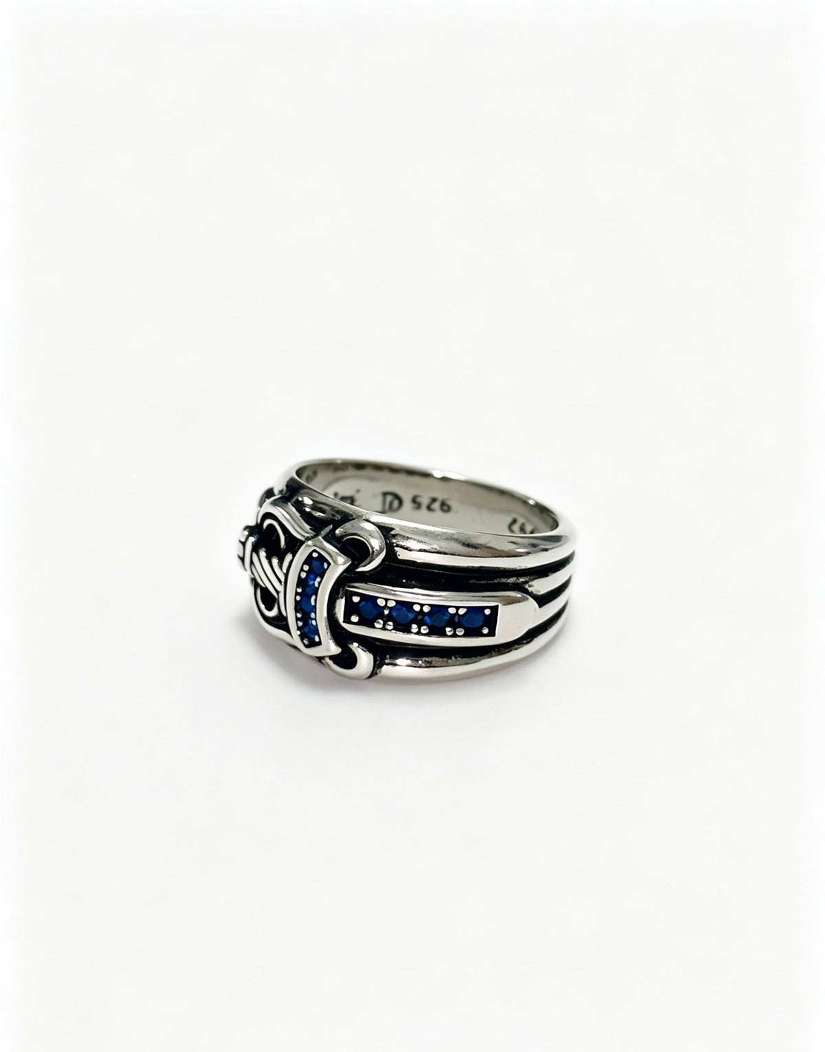 Martin Graham ring in polished metal-tone – main product view