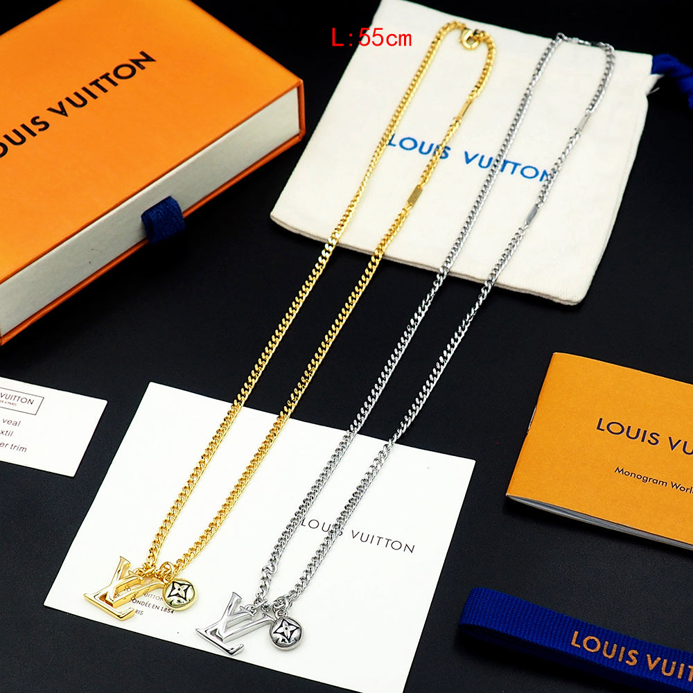 Martin Graham pendant necklace in polished metal-tone – main product view