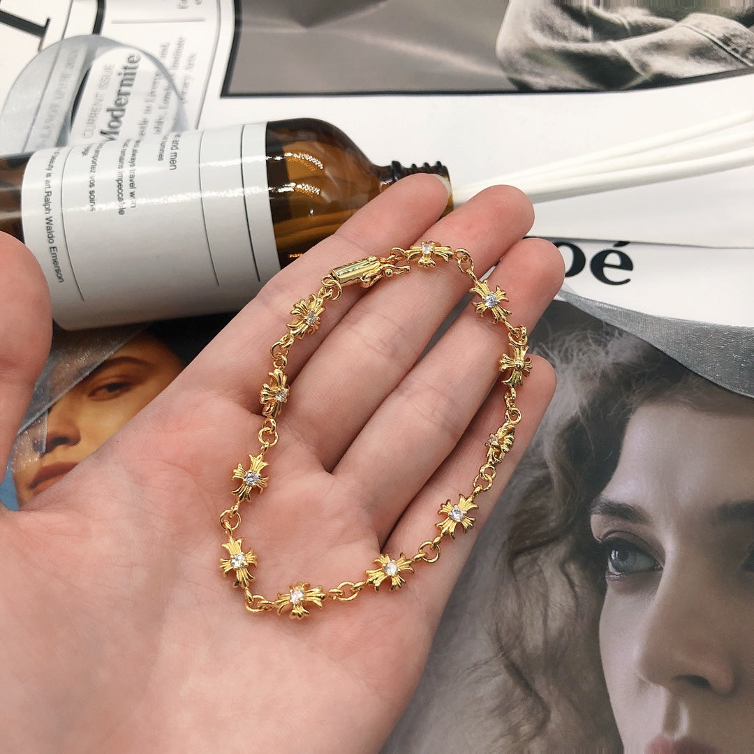 Martin Graham bracelet in polished metal-tone – main product view