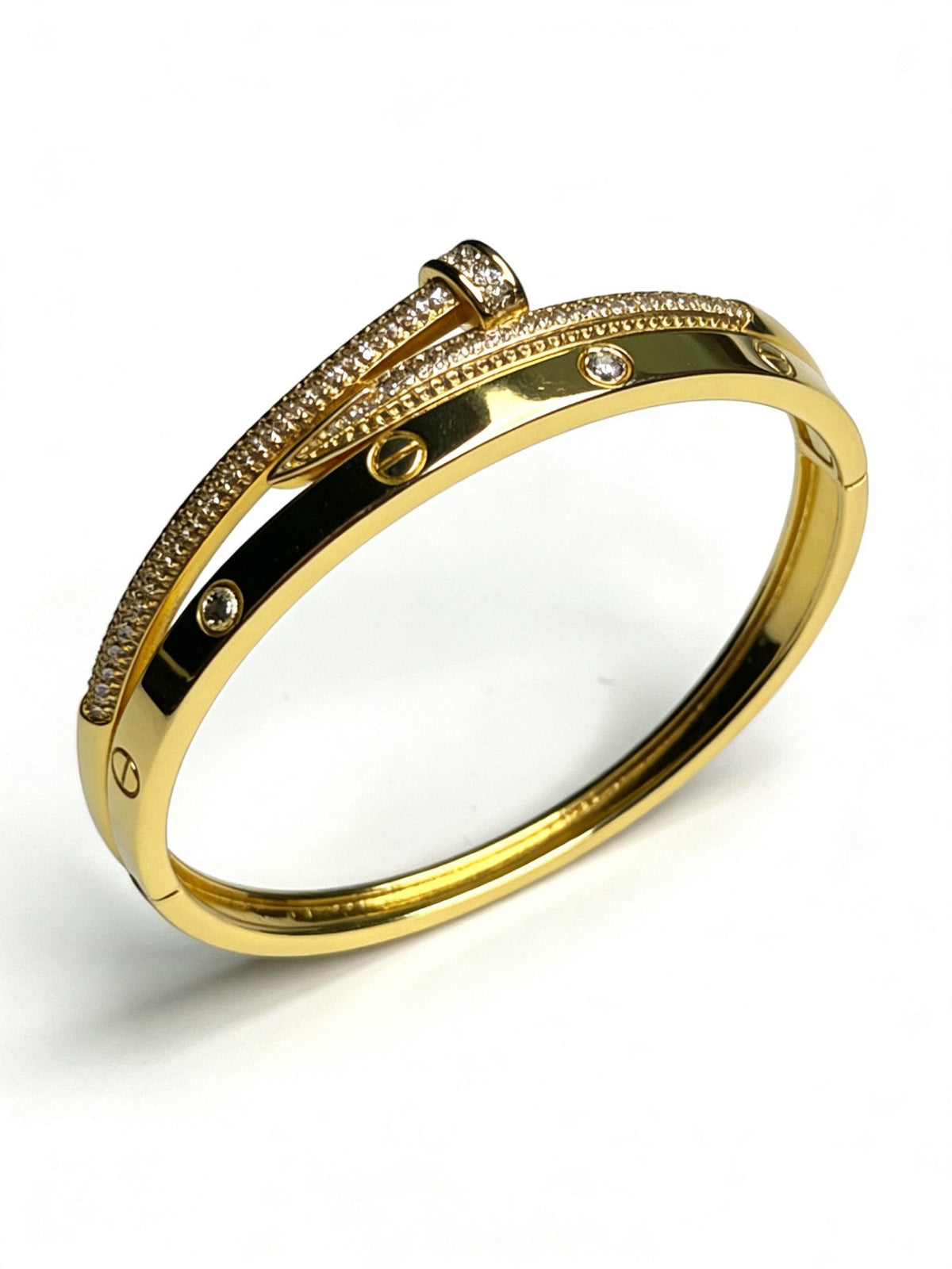 Martin Graham bracelet in polished metal-tone – main product view