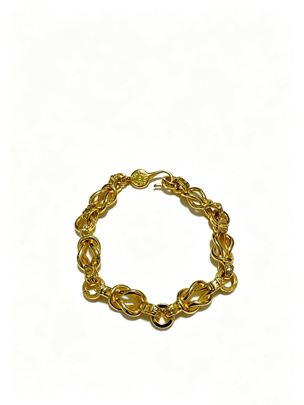 Martin Graham bracelet in polished metal-tone – main product view