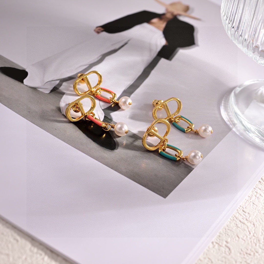 Martin Graham earrings in polished metal-tone – main product view
