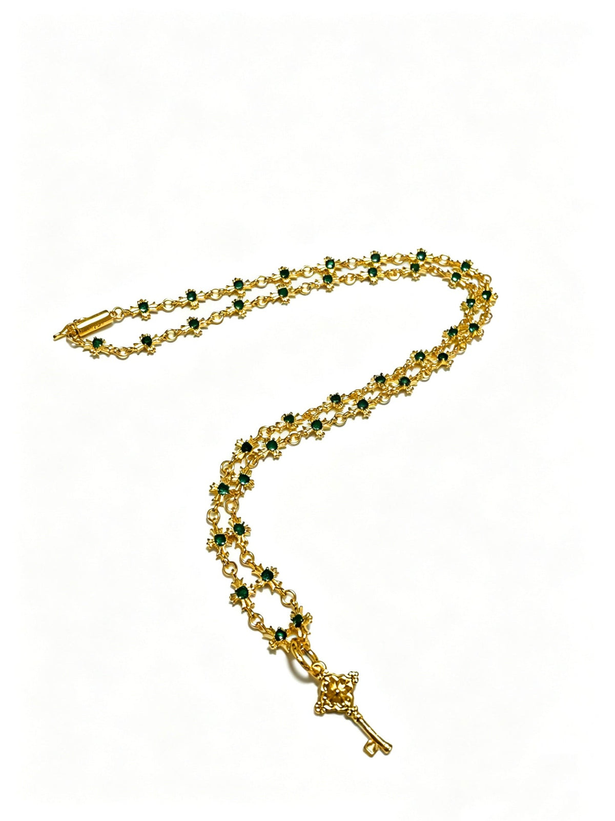 Martin Graham pendant necklace in polished metal-tone – main product view