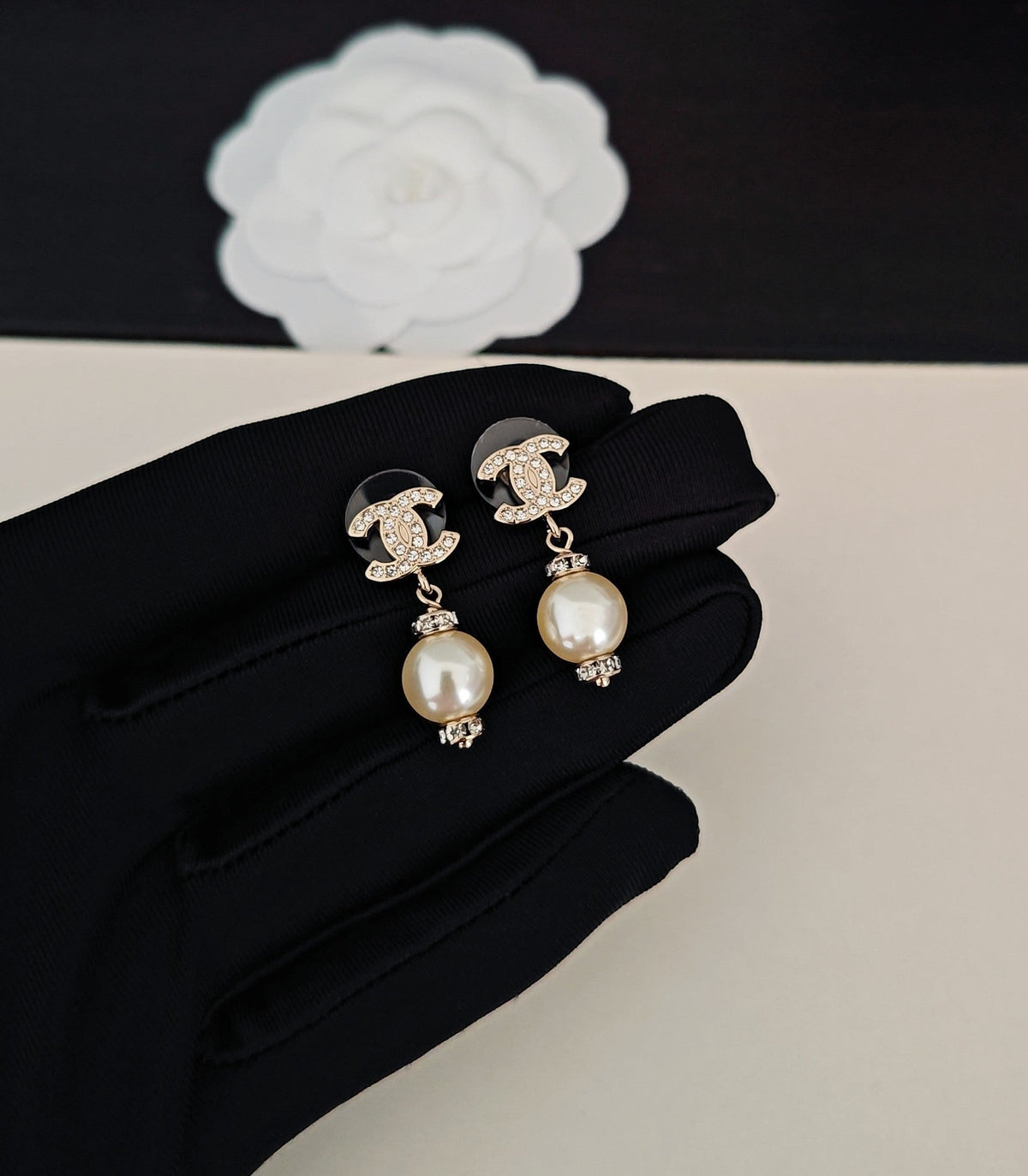 Martin Graham earrings in polished metal-tone – main product view