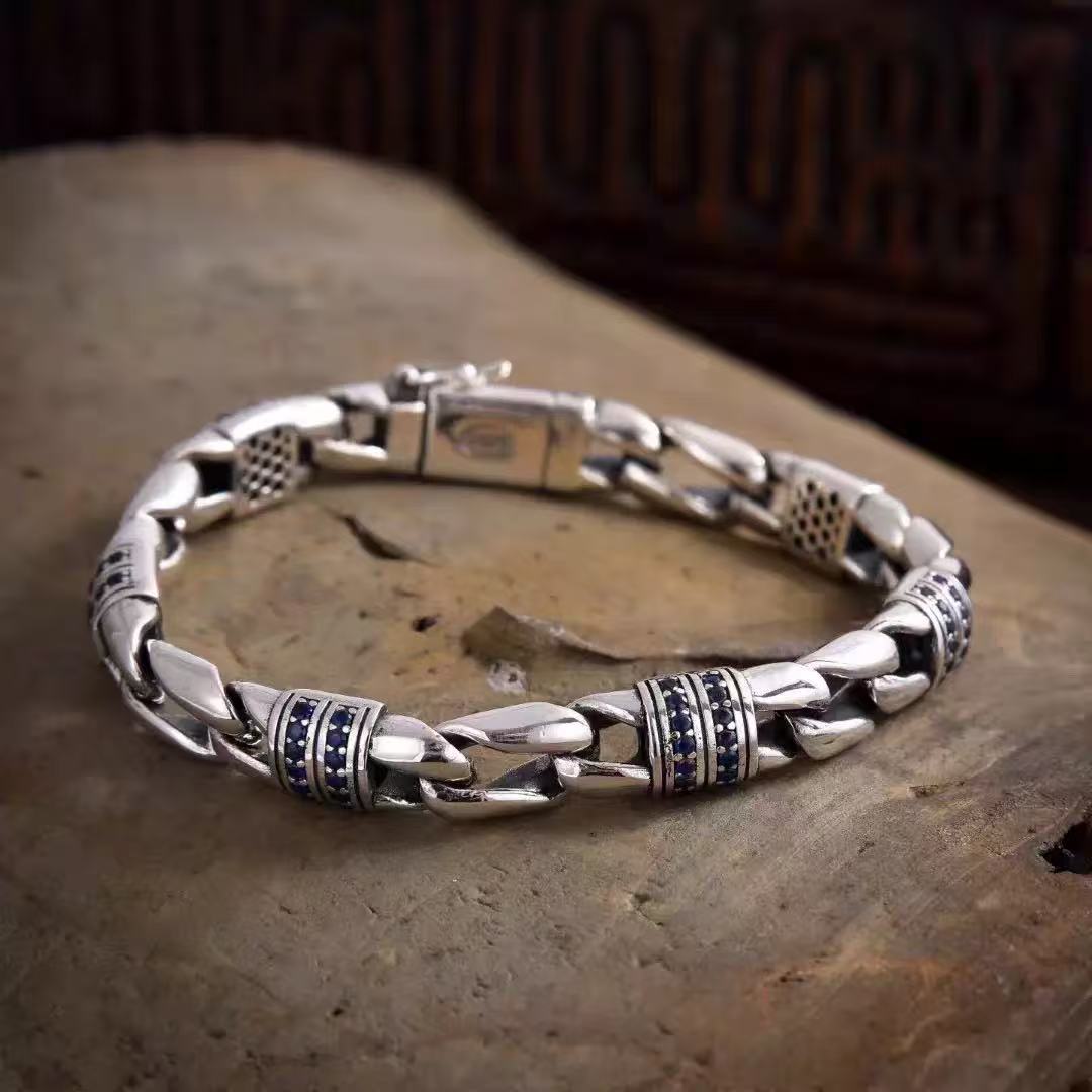 Martin Graham bracelet in polished metal-tone – main product view