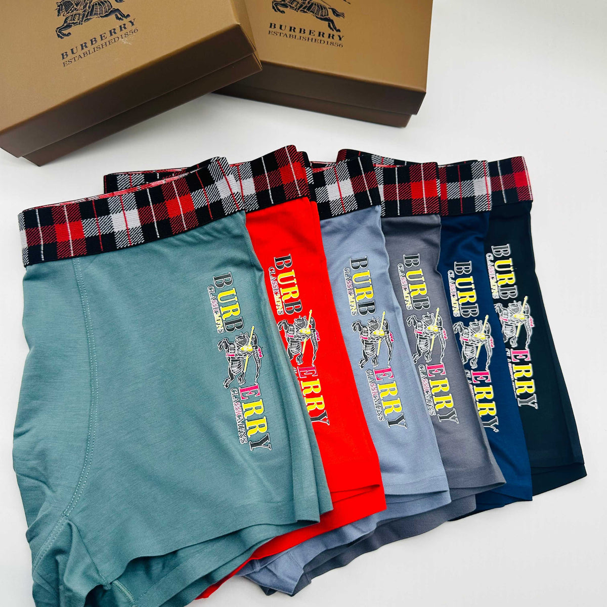 Burberry Men's Boxer Briefs - 3-Piece Box
