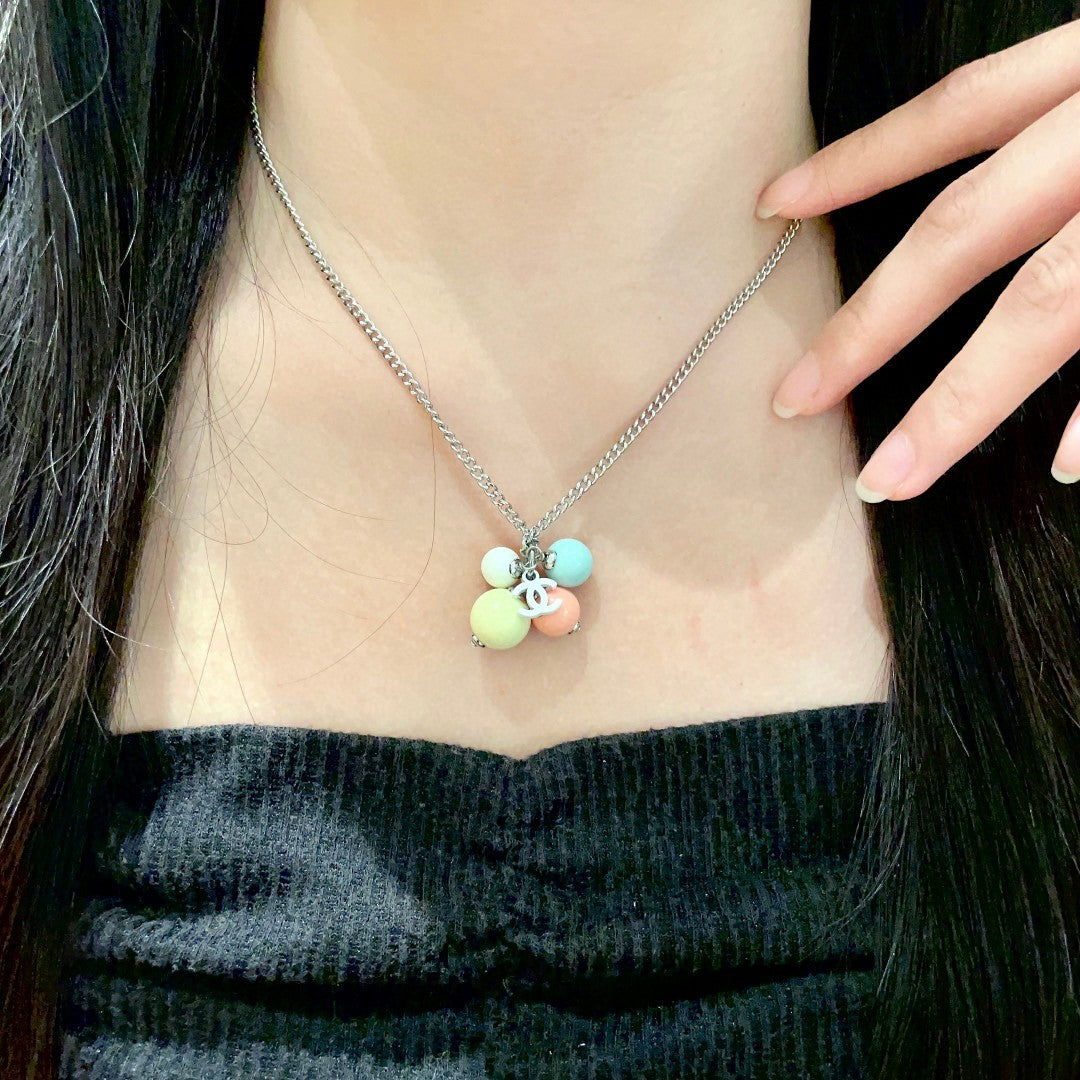 Martin Graham pendant necklace in polished metal-tone – main product view