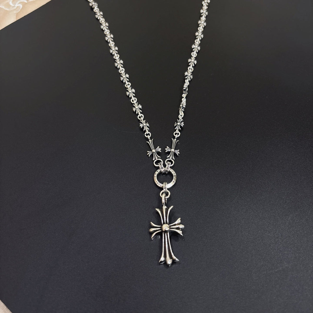 Martin Graham jewelry accessory in polished metal-tone – front product view