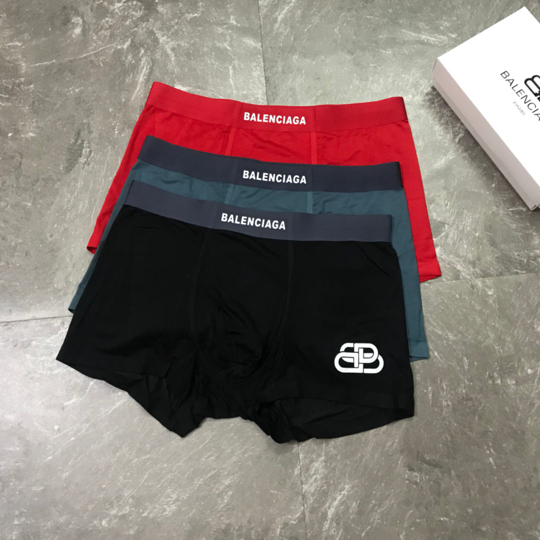 潮流衣加壹（批发衣服 内裤 袜子） Modal Blend Men's Underwear - Box of 3
