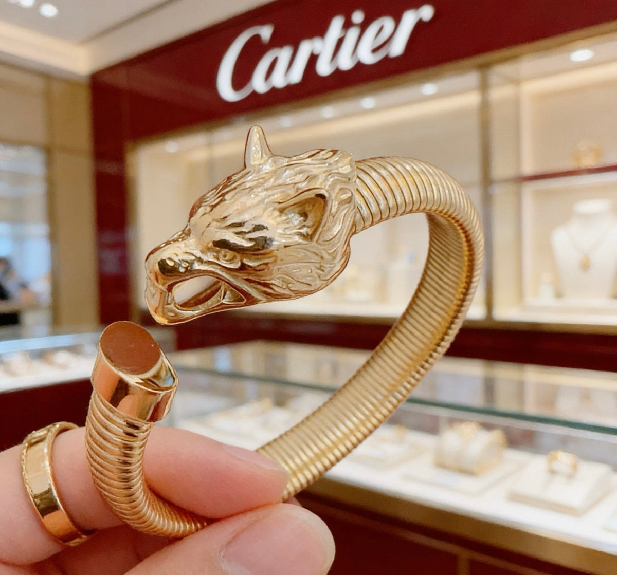Martin Graham bracelet in polished metal-tone – front view