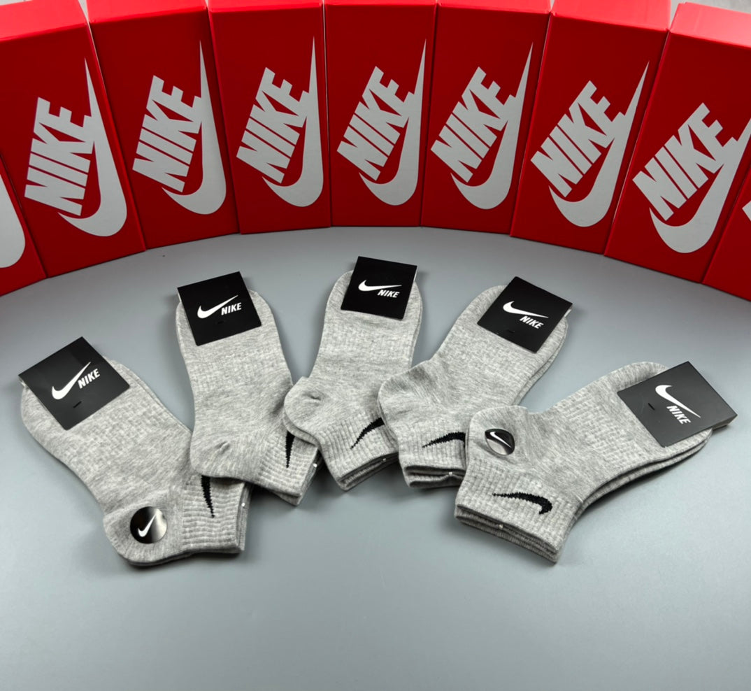 Nike Cotton No-Show Socks - 5-Pair Set