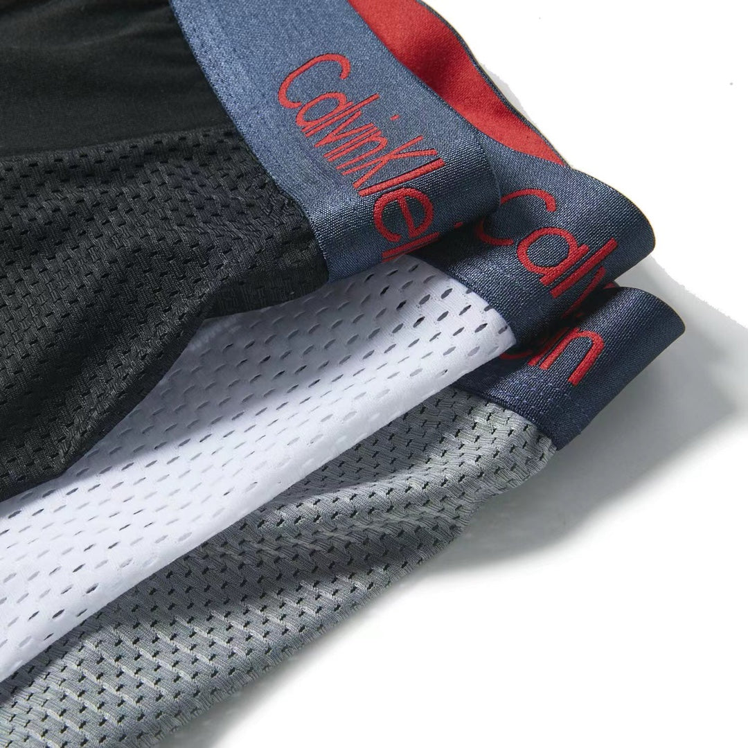 Calvin Klein Perforated Men's Trunk Underwear - 3-Piece Box