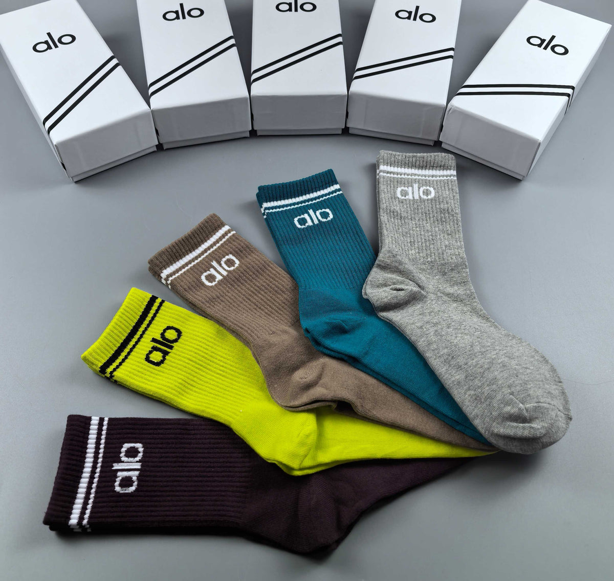 Alo Classic Ankle Socks - Assorted Set