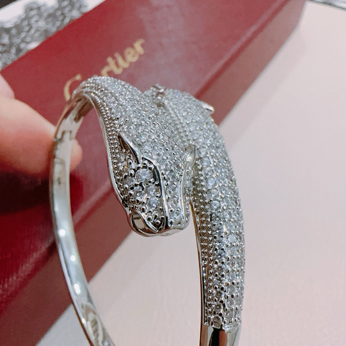 Martin Graham bracelet in polished metal-tone – front view