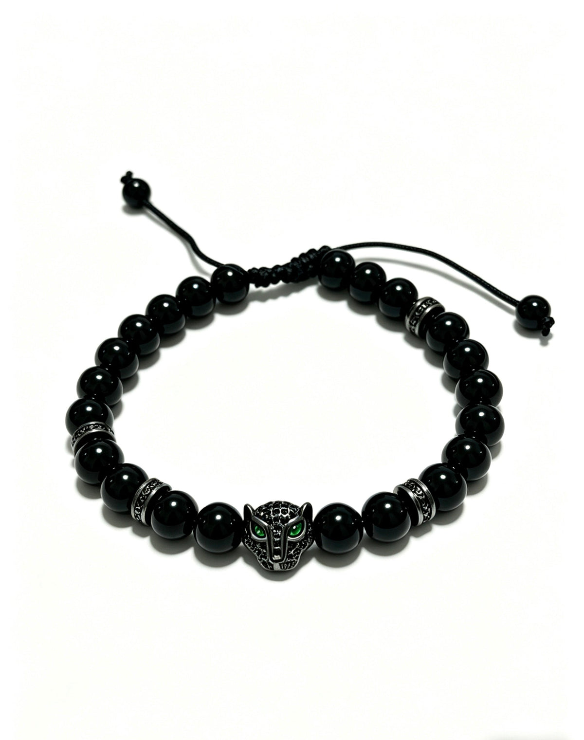 Martin Graham bracelet in polished metal-tone – front view