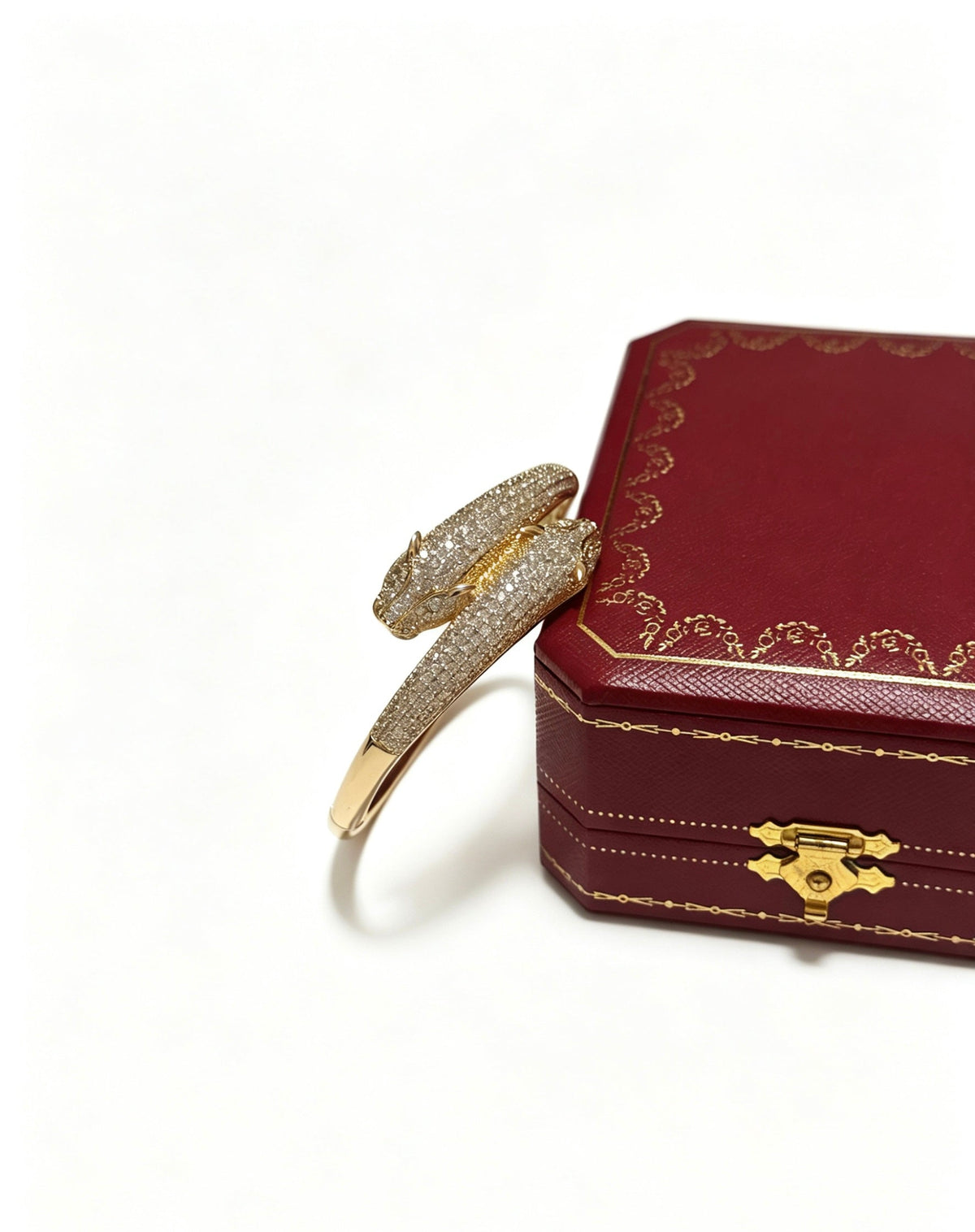 Martin Graham bracelet in polished metal-tone – front view