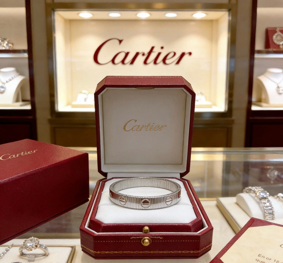 Martin Graham bracelet in polished metal-tone – front view
