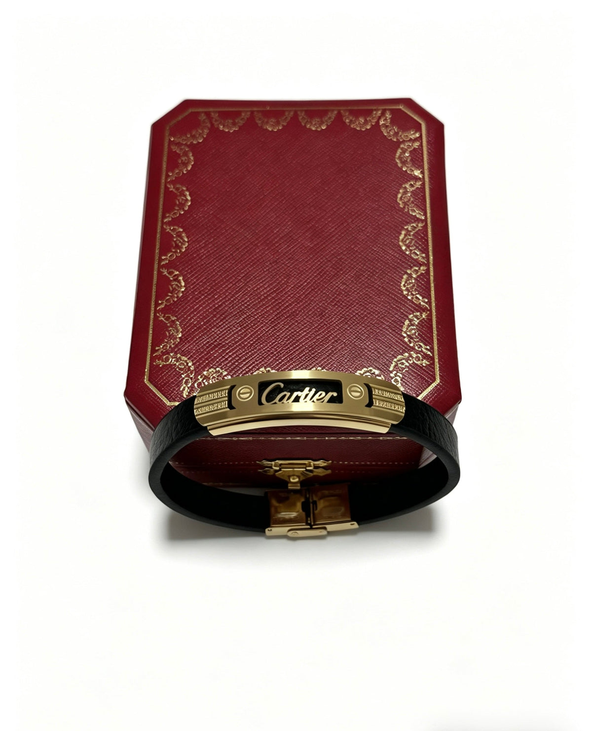 Martin Graham bracelet in polished metal-tone – front view